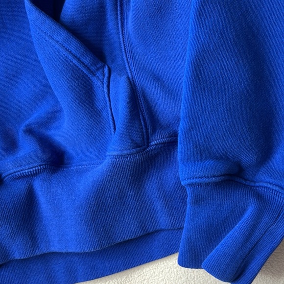 🎯Champion Life Men's Reverse Weave Pullover Hoodie Blue Size Small - Picture 2 of 7